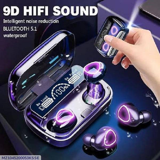 Black M10 Earbuds